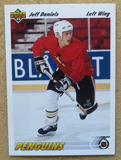 НХЛ Джефф Дэниелс Питтсбург Пингвинз № 564