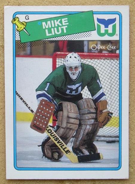 НХЛ Майк Лиут Хартфорд Уэйлерз № 127