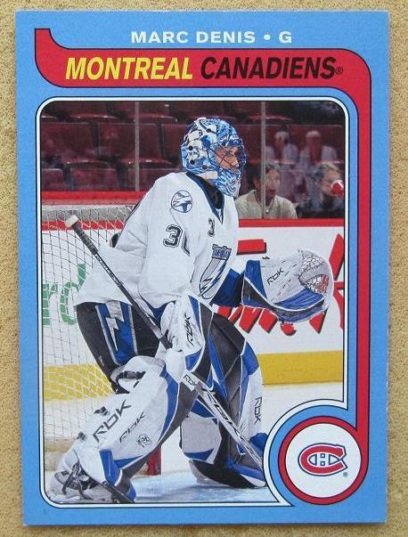НХЛ Марк Дени Монреаль Канадиенс № 298