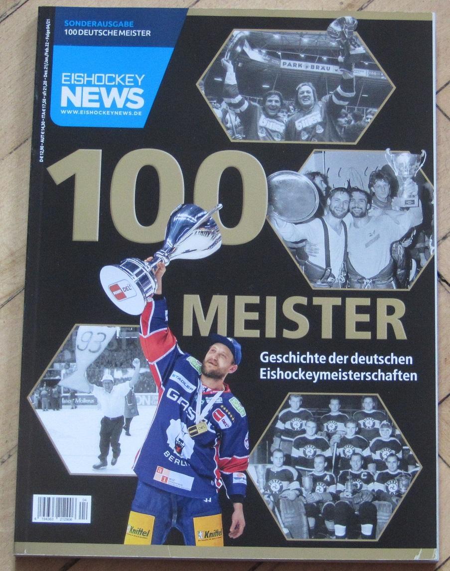 100 лет Чемпионатов Германии по хоккею 1912 - 2021.