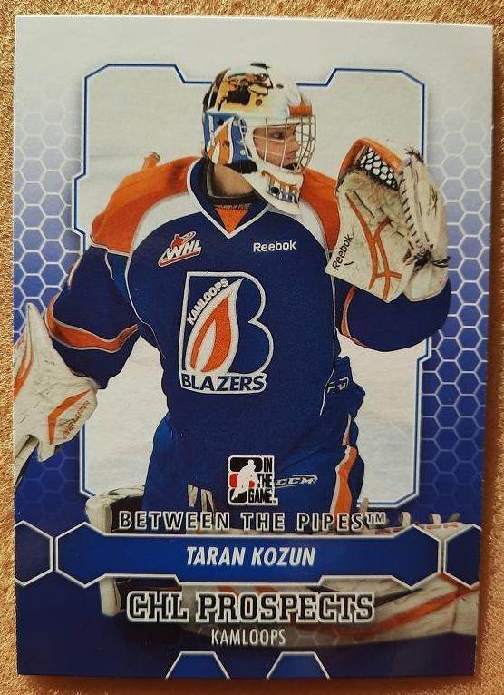НХЛ Таран Козун Камлупс Блэйзерс № 25