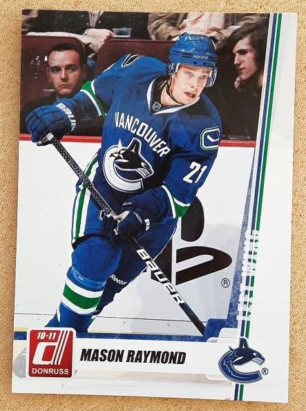 НХЛ Мейсон Реймонд Ванкувер Кэнакс № 196