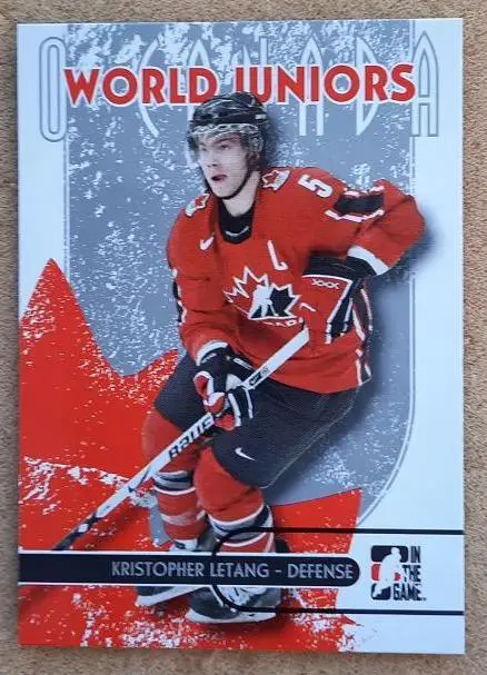 НХЛ Крис Летанг Канада № 52