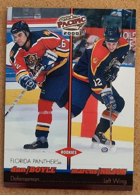 НХЛ Ден Бойл и Маркус Нильсон Флорида Пантерз № 185