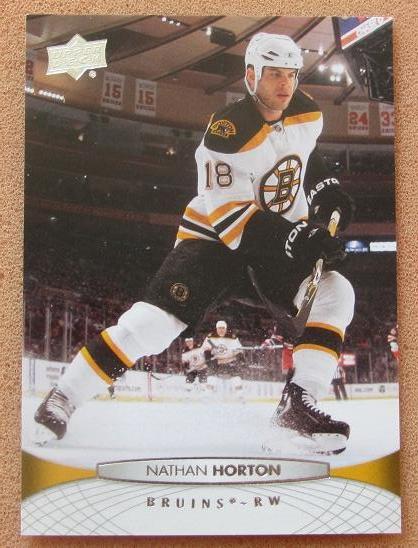 НХЛ Натан Хортон Бостон Брюинз № 190