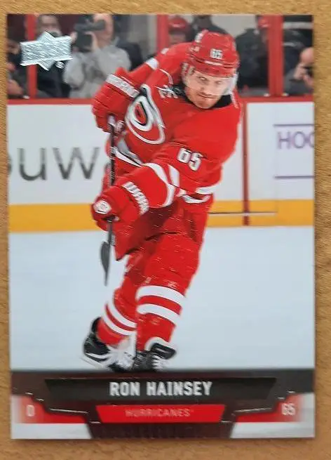 НХЛ Рон Хэнси Каролина Харрикейнз № 389