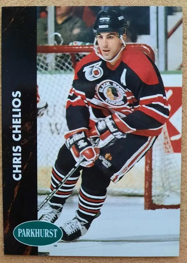 НХЛ Крис Челиос Чикаго Блэкхокс № 32