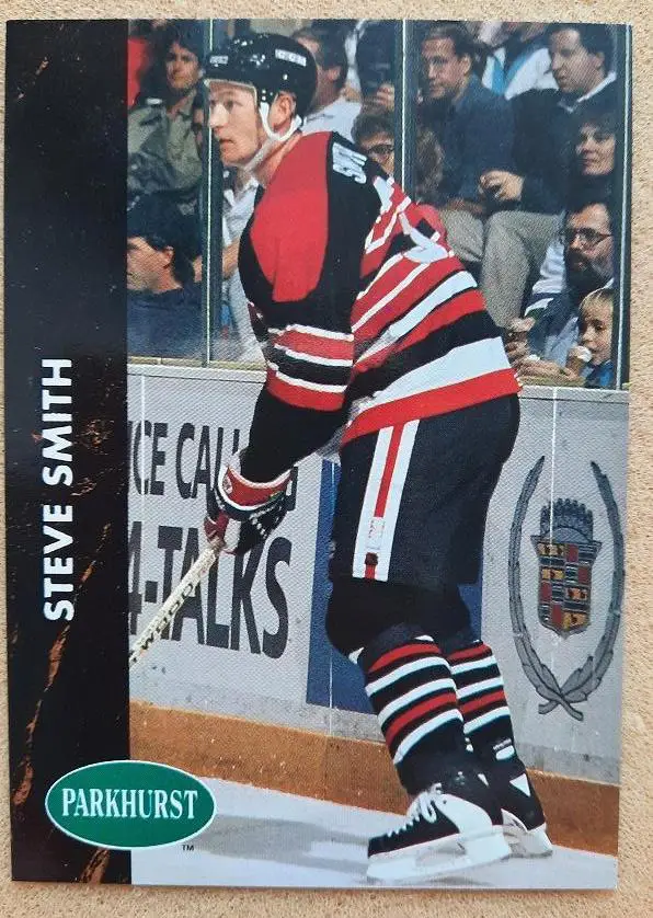 НХЛ Стив Смит Чикаго Блэкхокс № 31
