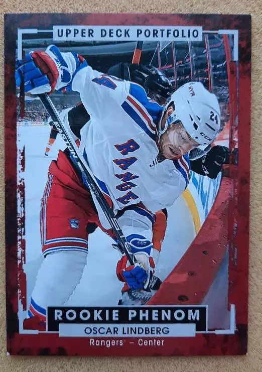 НХЛ Оскар Линдберг Нью-Йорк Рейнджерс Динамо Москва № 220