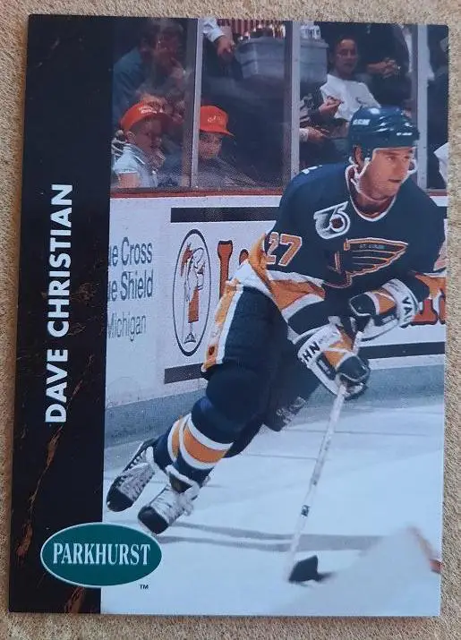 НХЛ Дэйв Кристиан Сент-Луис Блюз № 159