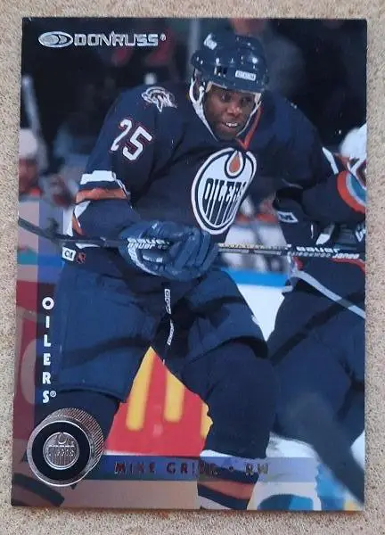 НХЛ Майк Гриер Эдмонтон Ойлерз № 94