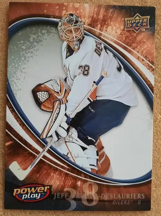 НХЛ Джефф Друин-Делорье Эдмонтон Ойлерз Рига № 330