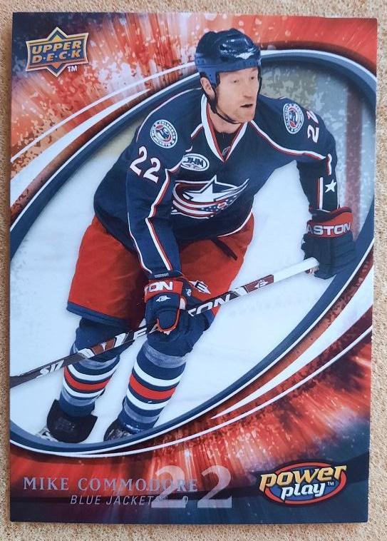 НХЛ Майк Коммодор Коламбус Блю Джекетс № 321