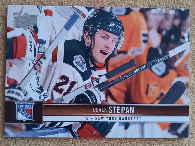 НХЛ Дерек Степан Нью-Йорк Рейнджерс № 124