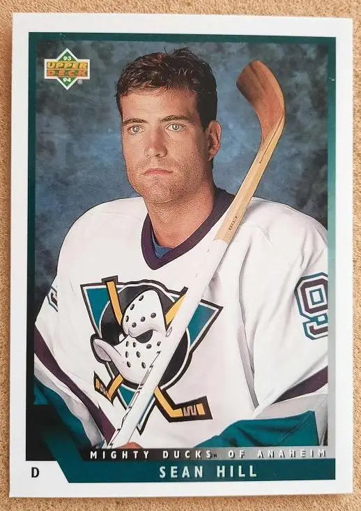 НХЛ Шон Хилл Анахайм Майти Дакс № 16