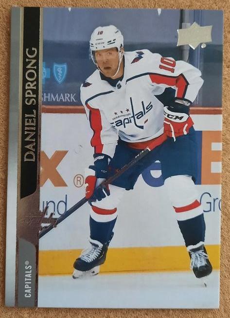 НХЛ Даниэль Спронг Вашингтон Кэпиталз № 648