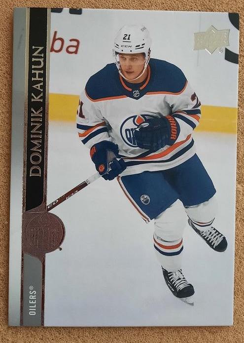 НХЛ Доминик Кахун Эдмонтон Ойлерз № 552