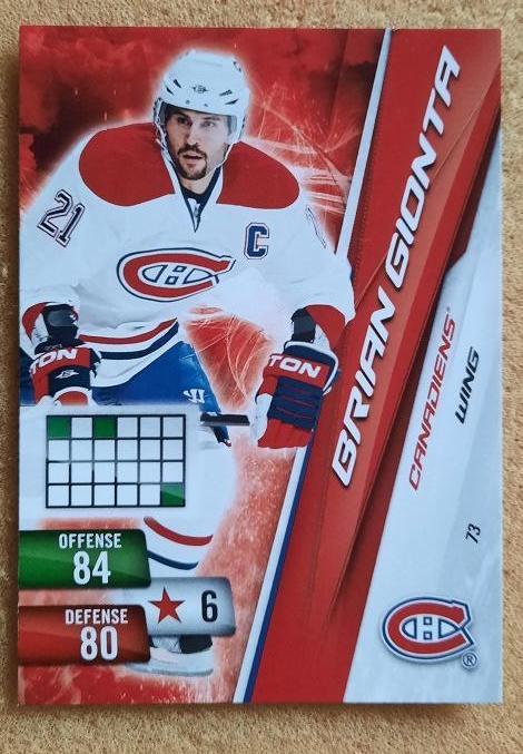 НХЛ Брайан Джионта Монреаль Канадиенс № 73