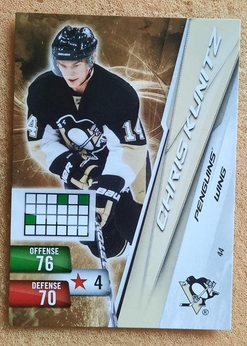 НХЛ Крис Кунитц Питтсбург Пингвинз № 44
