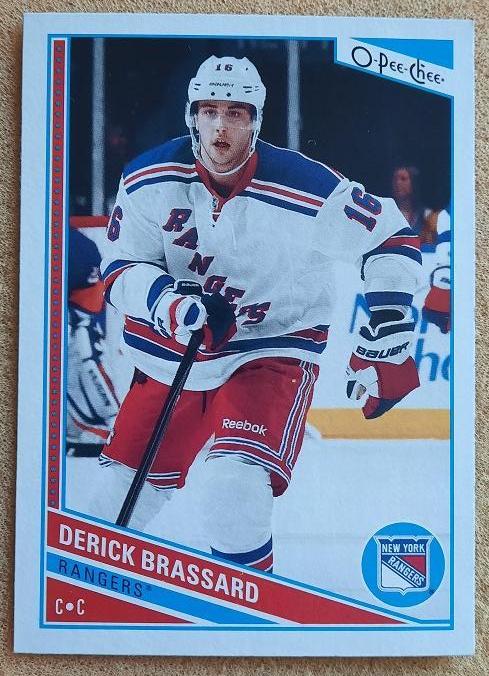 НХЛ Дерик Брассар Нью-Йорк Рейнджерс № 20