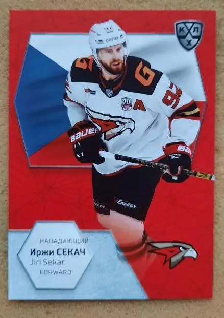 КХЛ Иржи Секач Авангард Омск Чехия ЧМ 2021