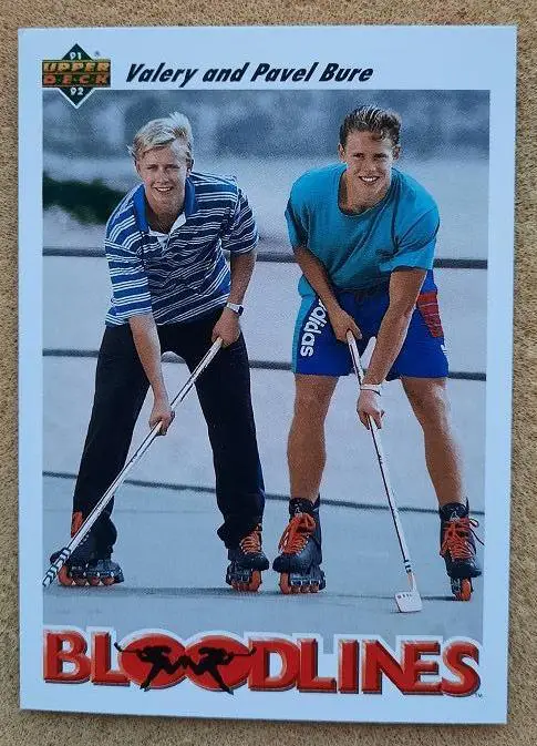НХЛ Валений и Павел Буре № 647 фр
