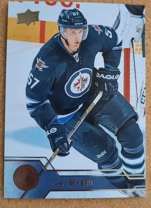 НХЛ Тайлер Майерс Виннипег Джетс № 198