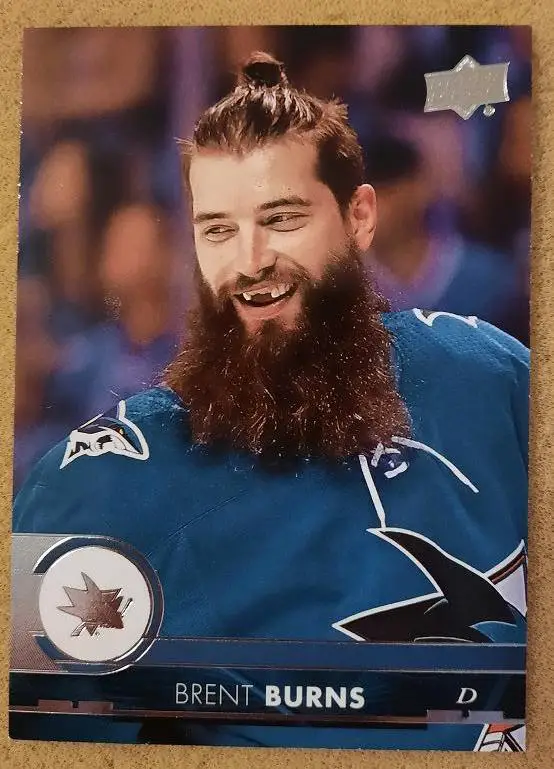 НХЛ Брент Бернс Сан-Хосе Шаркс № 397