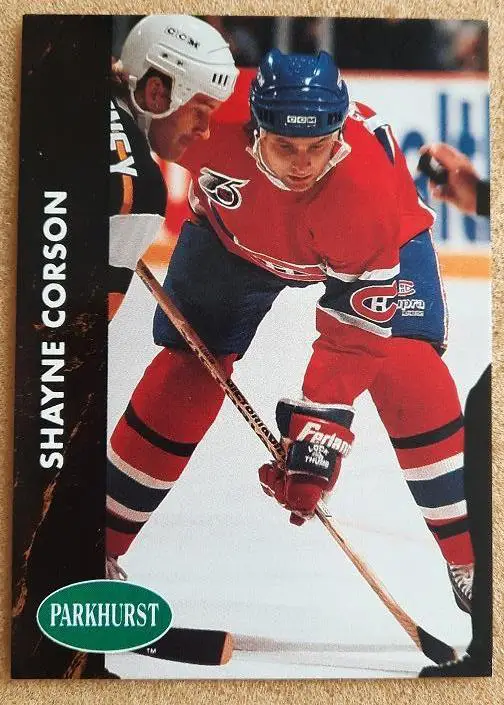 НХЛ Шейн Корсон Монреаль Канадиенс № 86