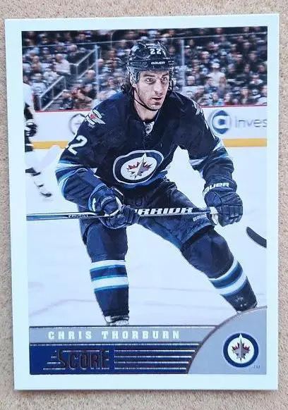 НХЛ Крис Торбурн Виннипег Джетс № 545