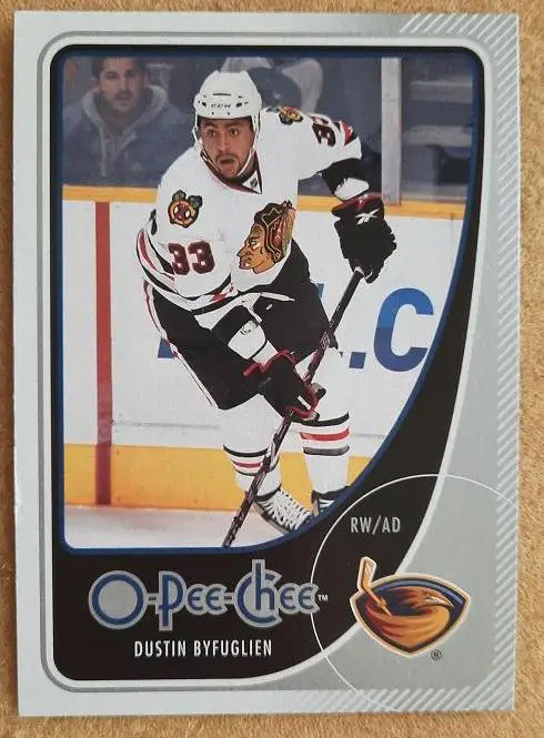 НХЛ Дастин Бафлин Атланта Трэйшерз № 131