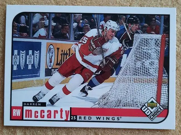 НХЛ Даррен Маккарти Детройт Ред Уингз № 72