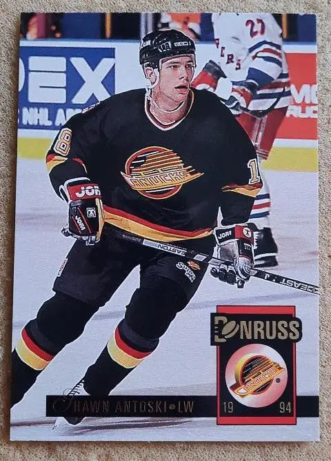 НХЛ Шон Антоски Ванкувер Кэнакс № 498