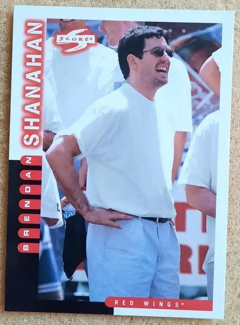 НХЛ Брендан Шэнахэн Детройт Ред Уингз № 80