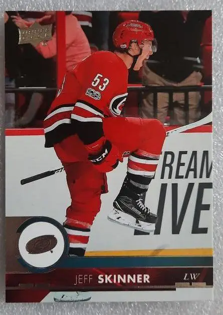 НХЛ Джефф Скиннер Каролина Харрикейнз № 284