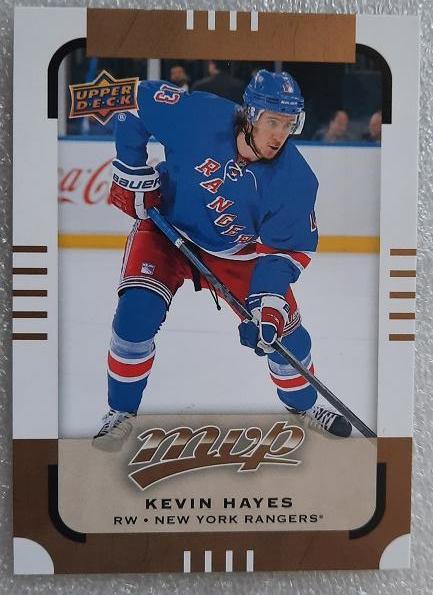 НХЛ Кевин Хейз Нью-Йорк Рейнджерс № 81