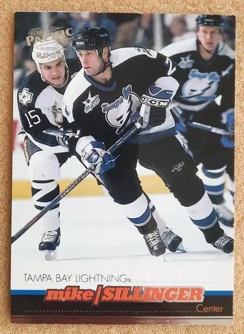 НХЛ Майк Силлинджер Тампа Бэй Лайтнинг № 396