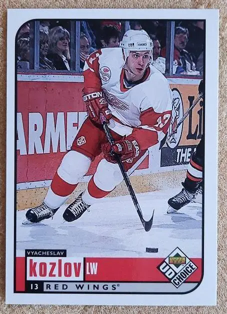 НХЛ Слава Козлов Детройт Ред Уингз Химик ЦСКА Спартак Казань Уфа Атлант № 78