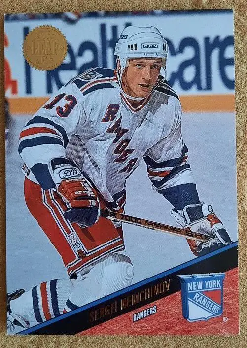 НХЛ Сергей Немчинов Нью-Йорк Рейнджерс Крылья Советов ЦСКА Москва Ярославль 252