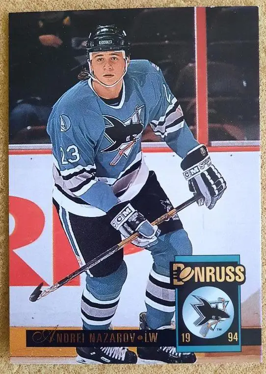 НХЛ Андрей Назаров Сан-Хосе Шаркс Динамо Москва Новокузнецк Омск № 490