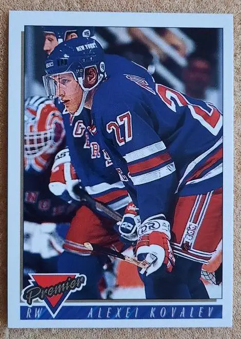 НХЛ Алексей Ковалев Нью-Йорк Рейнджерс Динамо Москва Тольятти Казань Атлант 187