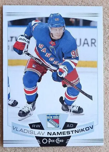НХЛ Владислав Наместников Нью-Йорк Рейнджерс Воскресенск № 77