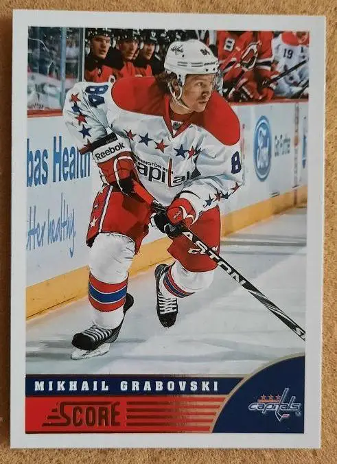 НХЛ Михаил Грабовский Вашингтон Кэпиталз Минск Динамо Москва № 685
