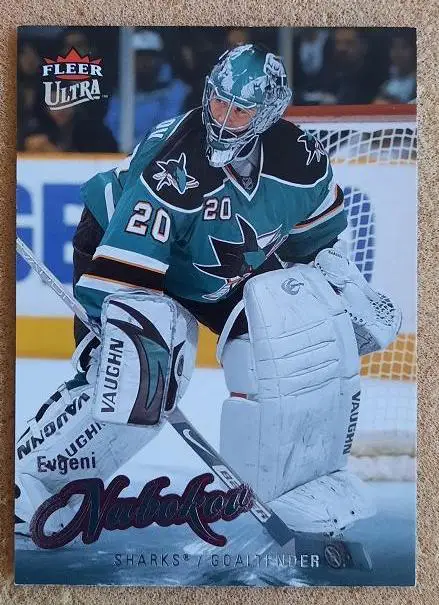 НХЛ Евгений Набоков Сан-Хосе Шаркс Динамо Москва Магнитогорск Санкт-Петер № 183