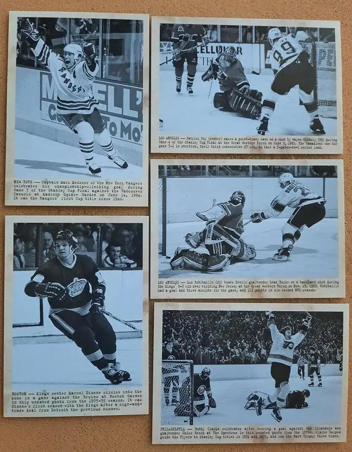 Комплект карточек звезд НХЛ 2011-12 Parkhurst Champions Wire Photos 101-120 1