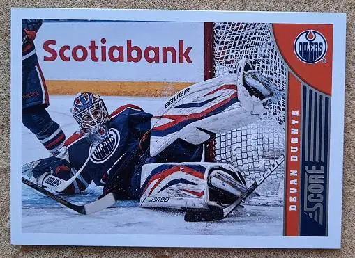 НХЛ Деван Дубник Эдмонтон Ойлерз № 191