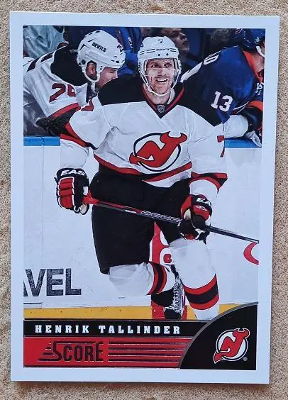 НХЛ Хенрик Таллиндер Нью-Джерси Дэвилз № 305