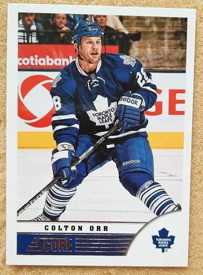 НХЛ Колтон Орр Торонто Мэйпл Лифс № 493