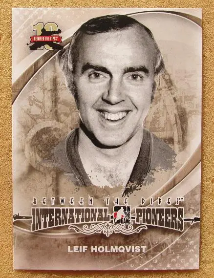 НХЛ Лейф Холмквист Индианаполис Рейсерз Швеция № 196