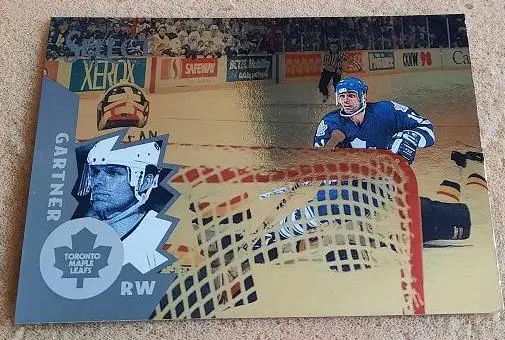 НХЛ Майк Гартнер Торонто Мэйпл Лифс № 95 голд